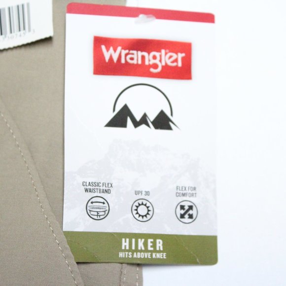 Wrangler Size 46 Hiker Shorts 8" Inseam Dark Khaki - Picture 8 of 11